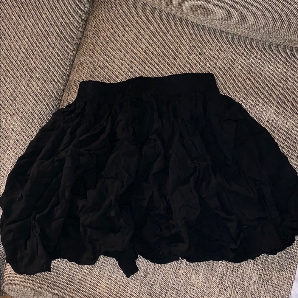 Brandy Melville black mini skirt
